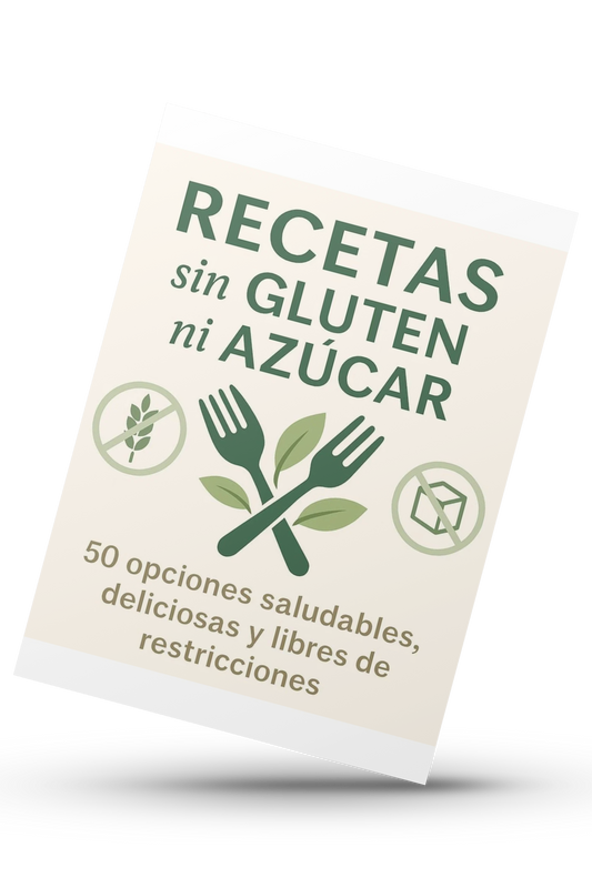"Recetas sin gluten ni azúcar: 50 opciones saludables, deliciosas y libres de restricciones"